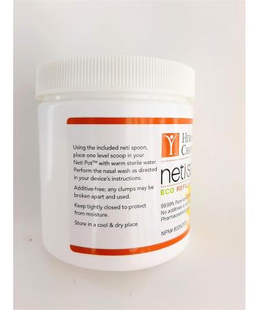 Neti Pot Salt 12-Ounce Jar for Sinus Relief | Buy Internationally - Buy Online on GoSupps.com