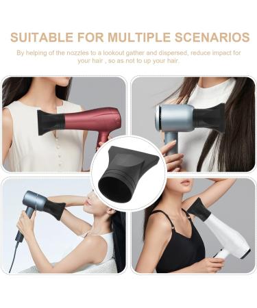 COHEALI 3pcs Hair Dryer Diffuser Blow Dryer Attachment Hair Dryer Attachment Dryer Nozzle Replacement Narrow Concentrator Blow Flat special for Diameter 1.77inch/4.5cm - Buy Online on GoSupps.com