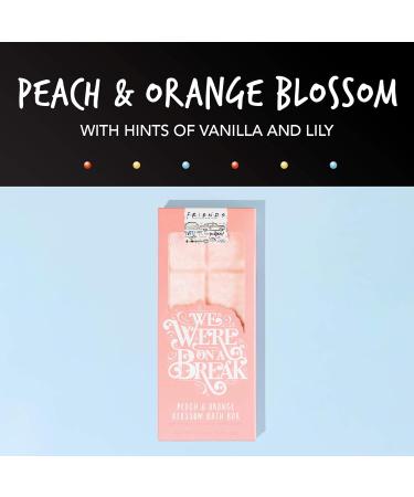 Friends TV Show We Were On A Break Bath Bar - Peach & Orange Blossom Scent | International Shipping - Buy Online on GoSupps.com