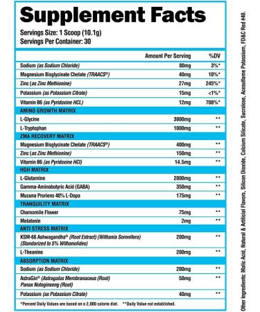 Alpha Lion Superhuman Sleep - Night Time Muscle Recovery (30 Servings, Tropical Terminator) - Buy Online on GoSupps.com