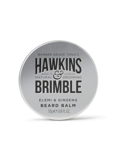 Hawkins & Brimble Beard Balm 50g - Smooth Soft & Manageable Beard Growth Support | with Acclaimed Signature Scent