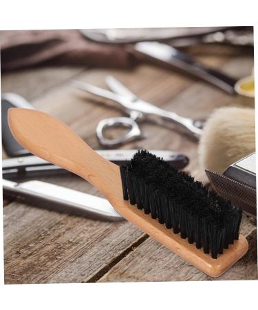 Minkissy Beard Brush - Beech Wood Handle & Wild Boar Bristle | Premium Mustache & Beard Comb for Men | Essential Grooming Tool - Buy Online on GoSupps.com