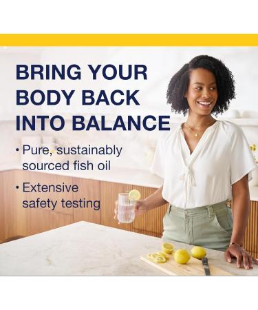 Metagenics OmegaGenics EPA-DHA 1000 mg - High Potency Omega-3 Fish Oil Supplement for Heart Brain & Joint Health* - Sustainably Sourced - 60 Softgels Lemon 60 Count (Pack of 1) - Buy Online on GoSupps.com