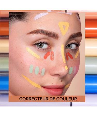 High Coverage Concealer | Concealer with Full Coverage 6 Pieces Easy-Melt Pen Long Lasting Illuminating and Contour for Skin Blemishes Redness and Dullness - Buy Online on GoSupps.com