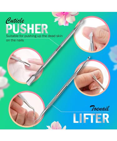 Toenail Clippers Set for Thick & Ingrown Nails Tough Toenail Fingernail 7PC Set Nail Clippers for Thick Nails and Professional Nail Cutter-Heavy Duty Stainless Steel Pedicure Toenail Scissors & More - Buy Online on GoSupps.com