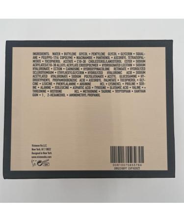 Vivienne Hu Hyaluronic Acid Serum Capsules - Retinol Infused Hydrating Facial Serum for Intense Hydration & Plumping - 30 Capsules - Buy Online on GoSupps.com