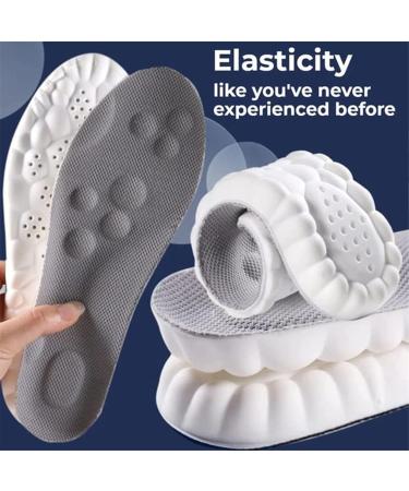 Ultra Comfort Cloud 4D Orthopedic Insoles for Plantar Fasciitis - Shock Absorbing Arch Inserts for Men & Women - International Shipping Available - Buy Online on GoSupps.com