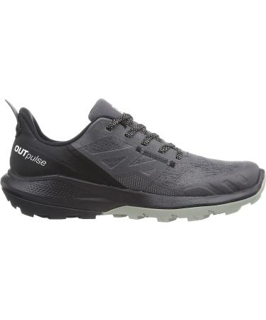Salomon Men's OUTPULSE Gore-Tex Hiking Shoes 12 - Magnet/Black/Wrought Iron - Buy Online on GoSupps.com