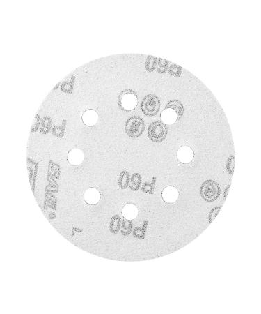 125mm Polishing Grinding Wheel - Red Perforated Flocked Sandpaper & Support Pads (60#) | International Shipping Available - Buy Online on GoSupps.com