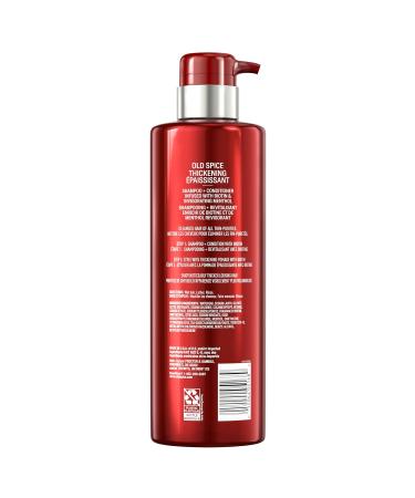 Old Spice Thickening 2-in-1 Men's Shampoo & Conditioner with Biotin & Menthol - 17.9 oz | Best International Shipping - Buy Online on GoSupps.com