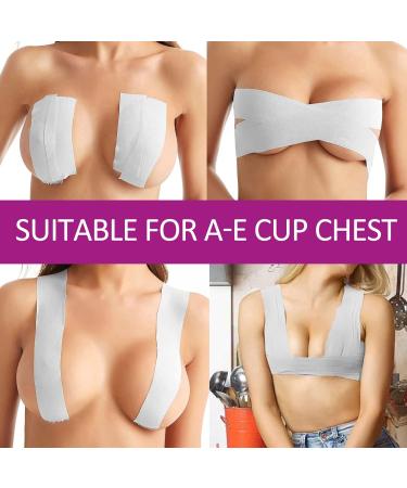 Breathable Body Tape for Chest Lift | Support & Push Up Tape for Sticky, Backless, or Strapless Bras - Buy Online on GoSupps.com