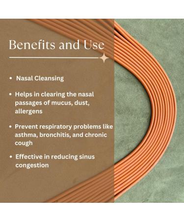 CHARMAURA Sutra Neti Rubber String Size 3 Advanced Yogic Nasal Cleansing (Set of 10) for Detox & Pranayama Practice - Buy Online on GoSupps.com