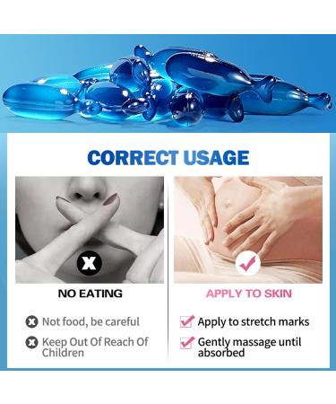 90pcs Pregnancy Stretch Marks Essential Oil | Skin Care & Beauty - Abdominal Massage Oil for Effective Stretch Mark Removal - Buy Online on GoSupps.com