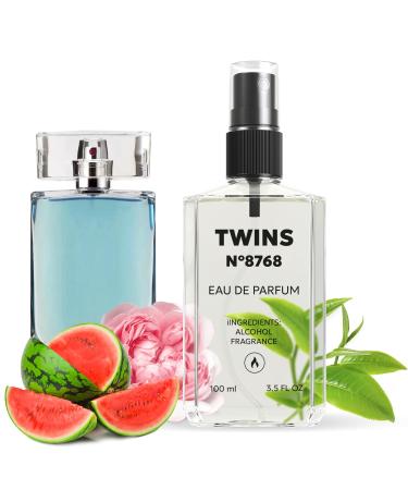TWINS Impression of Into the Blue | Perfume for Women Eau de Parfum | No.8768 | 3.4 Fl Oz / 100 ml Escada Into the Blue Impression
