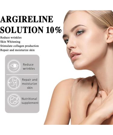 Argireline Solution Serum 10% Anti Wrinkle Serum Face Moisturizer Brightening Serum Firmness Radiance Rejuvenated Skin Anti-Aging Fine Lines - Buy Online on GoSupps.com