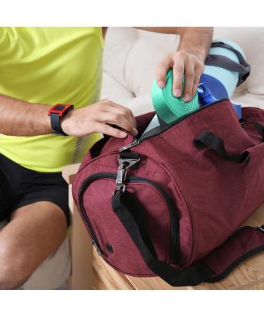 Gykom Resistance Bands Set - Strength Training Tapes with Door Anchor Jackets & Bags for Pull-Ups Yoga Pilates & Physiotherapy - Blue-Green - Buy Online on GoSupps.com