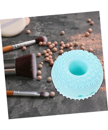 Angoily Cleanser Makeup Cleaner Makeup Brush Cleaner Pad Make up Brush Cleaner Makeup Brush Cleaning Pads Makeup Cleaner Dry Makeup Brush Cleaner Silica Gel Sponge Washer - Buy Online on GoSupps.com
