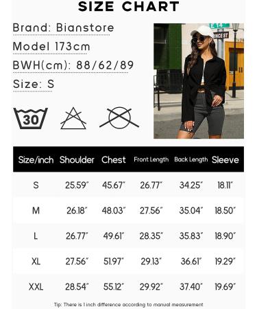 Bianstore Women's Oversized Linen Blouse: Black XX-Large - Buy Online on GoSupps.com