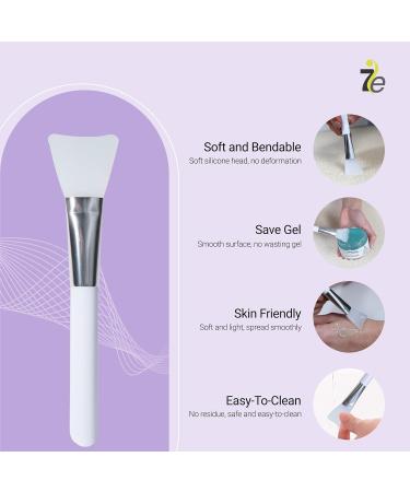 MyoLift 7e Wellness Silicone Brush - Facial Skincare Mask Applicator for Anti-Aging | Reusable, Soft & Durable Face Mask Tool for DIY Masks | Easy-to-Clean - Buy Online on GoSupps.com