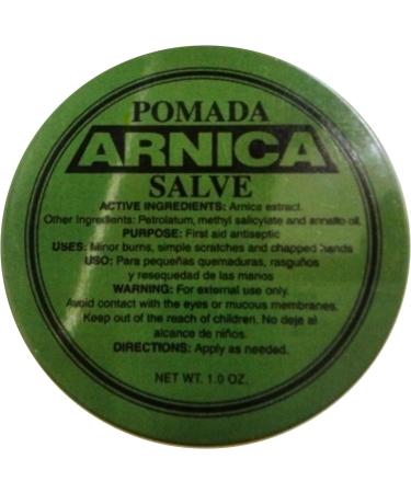 Pomada Arnica Salve 1oz - First Aid Antiseptic for Quick Relief - Buy Online on GoSupps.com