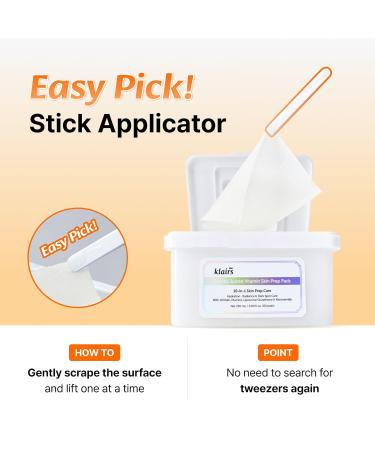 DearKlairs Freshly Juiced Vitamin Toner Pads TikTakTok Easy Pick & Stick Makeup Prep Liposomal Glutathione Easy-split Glow Glass Skin Exfoliation 80 pads - Buy Online on GoSupps.com