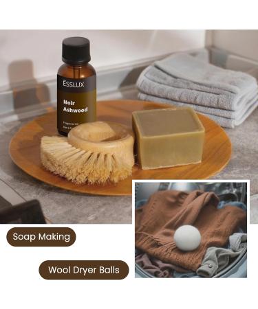 Fragrance Oil ESSLUX Noir Ashwood Large Single Essential Oil 30ml Vanilla Aroma Candle Making Scents Middle Eastern Scented Oils for Home for Diffuser Massage Soap Perfume Humidifier - Buy Online on GoSupps.com