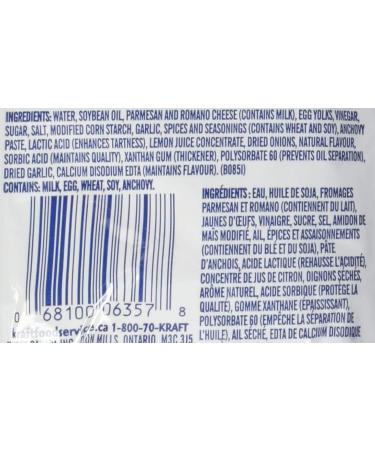 Kraft Creamy Caesar Dressing Packets 40ml (Pack of 100) 40 ml (Pack of 100) - Buy Online on GoSupps.com