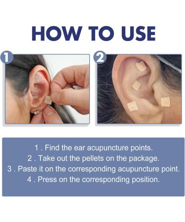 Acupuncture Ear Seeds - 120pcs Natural Slimming Ear Seed Plaster for Weight Loss & Sterilization - Buy Online on GoSupps.com