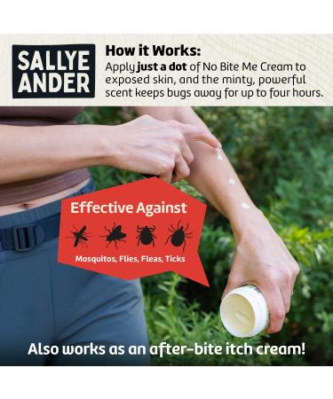 SALLYEANDER No Bite Me! Cream & Soap Set - Natural Insect Repellent Soothes & Protects Skin - Shop Internationally - Buy Online on GoSupps.com