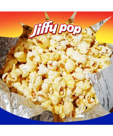 Jiffy Pop Stovetop Campfire Popcorn - Fluffy Butter Movie Popcorn - Dean Products (3) - Buy Online on GoSupps.com