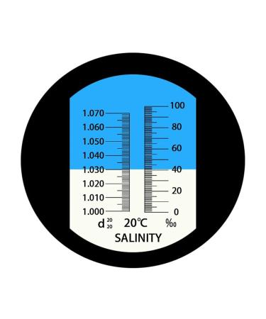 Optimize Your Aquarium's Salinity with the Ideal Salt Water Refractometer | 0-10% Accuracy | International Shipping - Buy Online on GoSupps.com