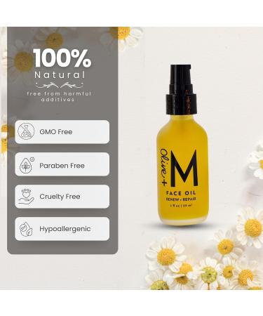 100% Organic Olive Oil Face Oil - Radiant Skin Scar Repair & Anti-Aging Solution (2 fl oz) - International Shipping Available - Buy Online on GoSupps.com