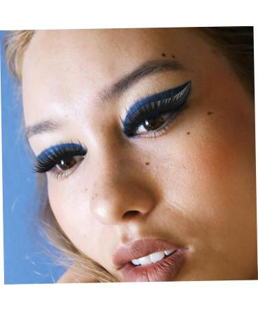 NOLITOY 8 pairs Strip Waterproof Stickers Line Glitter Decal Eye Black Dense Makeup Eyelash Tools Eyeliner 1 count (Pack of 1) Blackx2pcs - Buy Online on GoSupps.com