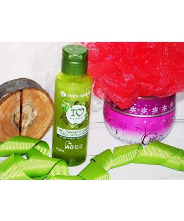 Yves Rocher Olive Petitgrain Shower Gel 100ml - Natural & Concentrated | 3.3 fl. oz - Buy Online on GoSupps.com