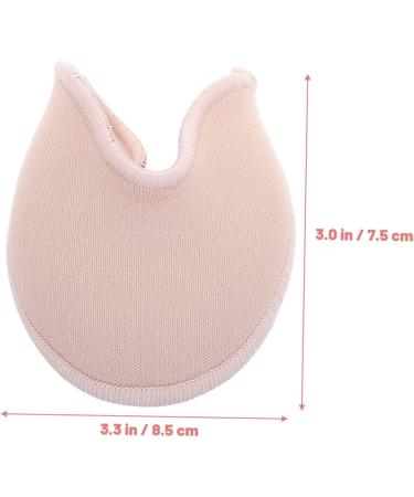 Toddmomy High Heel Protectors - 5 Pairs Ballet Pointe Toe Pads Knitted Fabric Foot Cushioning Damping Boot Protector for Comfort & Safety - Buy Online on GoSupps.com