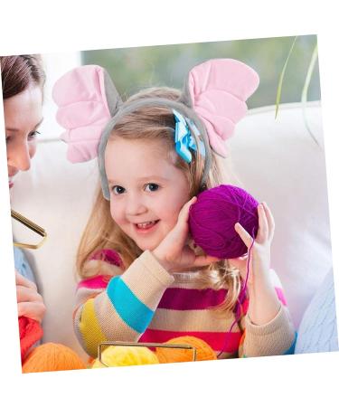 Mikinona 1 Set Elephant Headband Tail Decor Party Female Hairband Elephant Photo Props Elephant Ear Hair Wear Elephant Halloween Elephant Headdress Suite Fabric Child - Buy Online on GoSupps.com