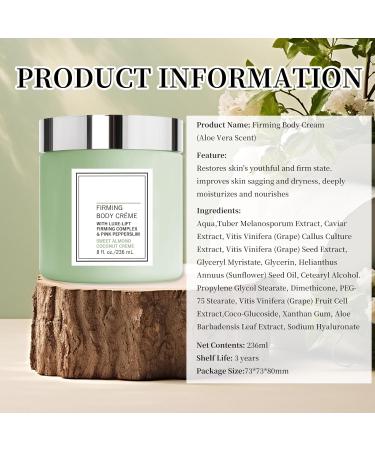 Champagne Lift & Firming Body Cream - Skin Tightening Moisturizer with Nourishing Formula Ideal for Daily Hydration & Toning Travel-Friendly Body Moisturizer for Women 02 Sweet Almond Coconut #02 Sweet Almond Coconut - Buy Online on GoSupps.com