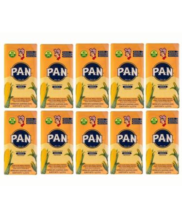 Harina PAN Pre-Cooked Yellow Maize Meal - 1kg (Box of 10) - Buy Online on GoSupps.com