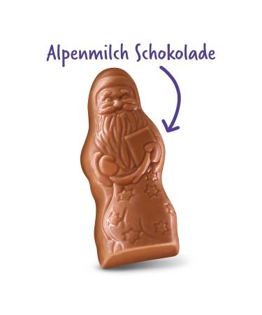 Milka Mini Santa Claus - 1540g Christmas Chocolate Pack | Advent Calendar with 175 Pieces | 100% Alpine Milk Chocolate Delights - Buy Online on GoSupps.com