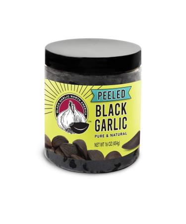 Peeled Black Garlic (1 lbs) Kosher Certified - Buy Online on GoSupps.com