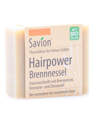 Savion Haarwaschseife Hairpower Brennessel 85 g