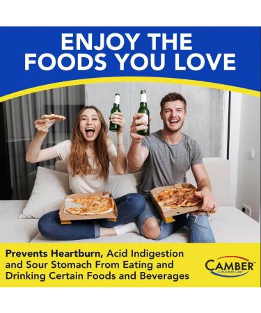 Camber Famotidine Tablets 20 mg Maximum Strength Acid Reducer for Heartburn Relief 100ct - Buy Online on GoSupps.com