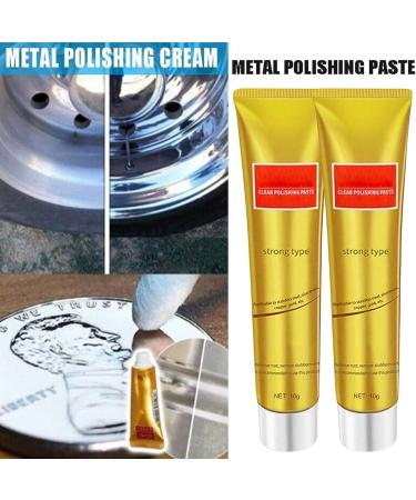WOSLXM Raturv Metal Polish Cream Raturv Chrome Polish Metal Polishing Paste Chrome Polish and Rust Remover Ultimate Metal Polishing Cream for Copper/Stainless Steel/Chrome/Silver (10PCS) - Buy Online on GoSupps.com