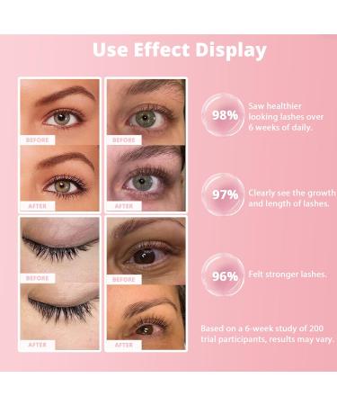 Fulash Lash Serum - Advanced Vegan Eyelash Growth Serum for Longer Thicker and Fuller Lashes - Perfect Gift for Women (5ml - Buy Online on GoSupps.com