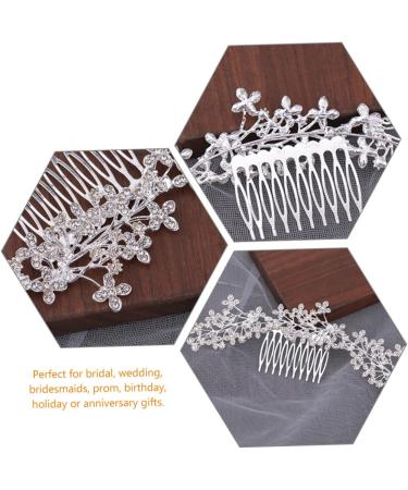 minkissy Accessories Alloy Hair Comb headpiece bridal accessories hair accessories hairpin Wedding Bridal Hair Comb Bridal Headpieces for Wedding Bridal Hair Hair - Buy Online on GoSupps.com
