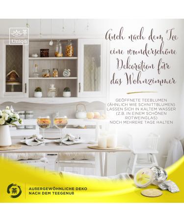 Deluxe Tea Blower Gift Set - Hand-Bound White Tea with Flowers & Bamboo Coasters | Perfect Gift for Tea Lovers - Buy Online on GoSupps.com