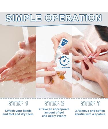 60ml Eau molliente Pour Cuticules Cuticle limine Gel Assouplit et Hydrate les Peau des doigts limine la Peau Autour des Ongles Compact et pratique Facile transporter - Buy Online on GoSupps.com