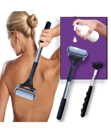 Smooth Reach Lotion Applicator for Your Back & Back Scratcher - Easy Lotion Applicator for Cream on Back  Long Handled Lotion Applicator & Back Scratching Tool  Apply Back Body Lotion for Women & Men