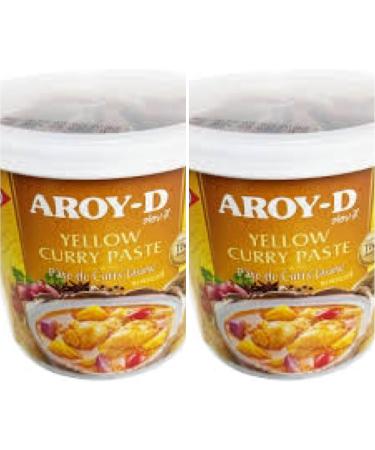 AROY-D Yellow Curry Paste 2X 400g - Buy Online on GoSupps.com