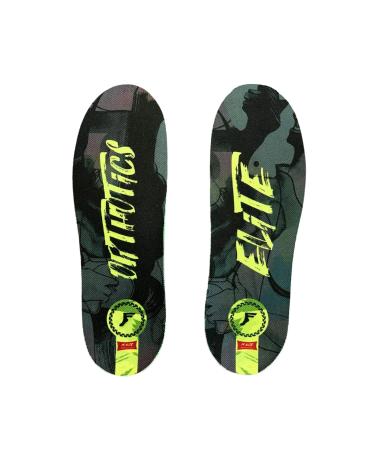 Kingfoam Orthotic Elite FP Insoles - Graphic:: FP Orthotic Elite Classic USA Men's | Women's Size: M 9/9.5 | W 11/11.5 Fp Orthotic Elite Classic M 9/9.5 | W 11/11.5